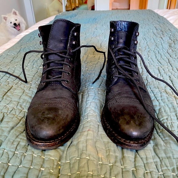 Thursday Captain Boots, Black, Women’s 7 US, worn twice - Picture 4 of 4
